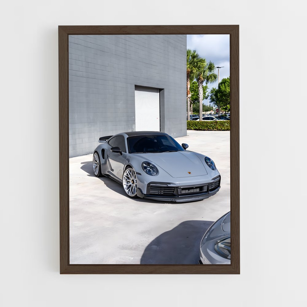 Poster Turbo Éclat – affiche Porsche (vue 5)